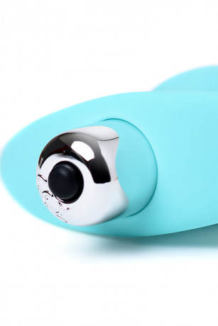 Анальная вибро елочка мятного цвета Bland