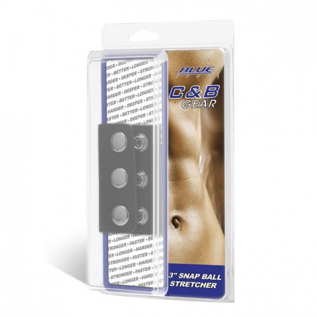 Широкий болстретчер из черной экокожи 8 см