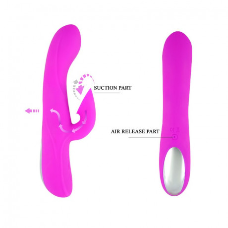 Вибромассажер с клиторальным вакуум массажем DESIRABLE ROMANSE MASSAGE