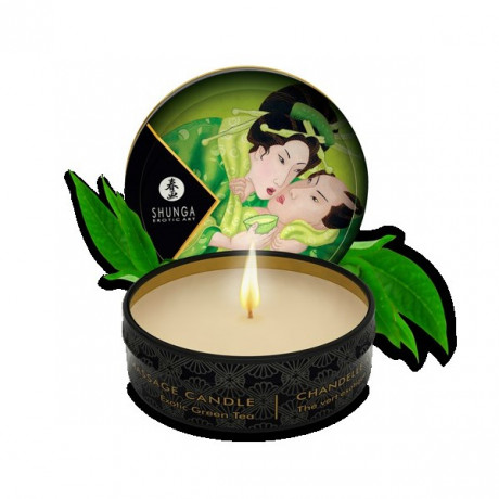 Возбуждающий набор для сексуальных игр аромат зеленого чая GEISHA'S SECRETS ORGANICA