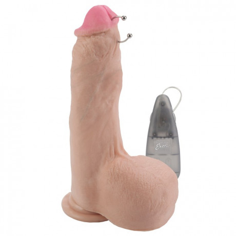 Большой фаллос рок-звезды с мошонкой + вибрация DR. PHILGOOD