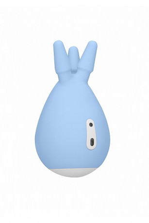 Клиторальный вибромасссажер с тремя закругленными наконечниками Luscious