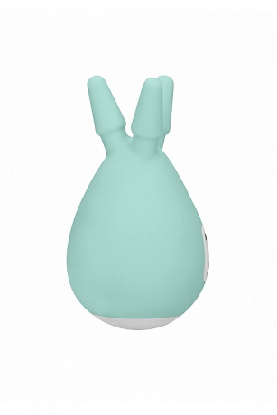 Клиторальный вибромасссажер с тремя закругленными наконечниками Luscious