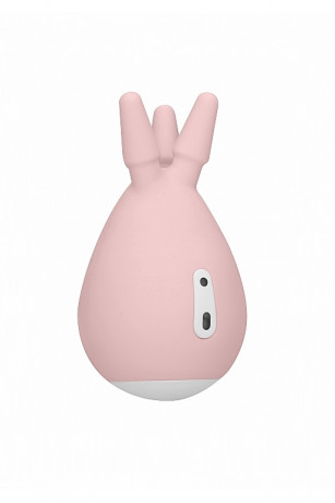 Клиторальный вибромасссажер с тремя закругленными наконечниками Luscious