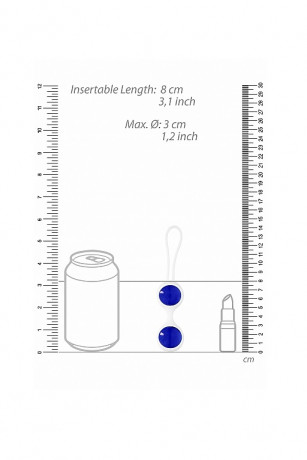 Вагинальные шарики Chrystalino Ben Wa