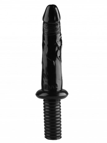 Реалистичный фаллоимитатор для анальной стимуляции с ручкой