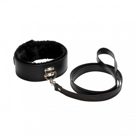 БДСМ набор из 7 предметов из черной эко-кожи