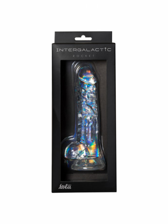 Прозрачный дилдо Intergalactic Rocket