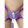 Фиолетовый клиторальный стимулятор Sex Butterfly