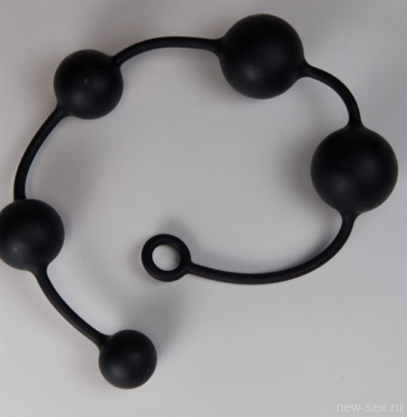 Анальные бусы XL размера