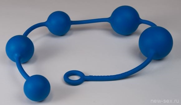 Анальные бусы XL размера