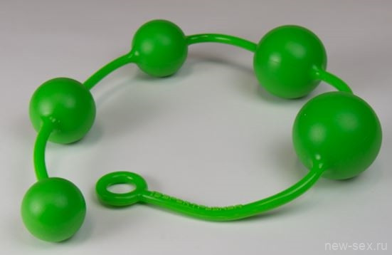 Анальные бусы XL размера