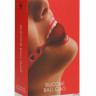 Кляп небольшого размера из цельного шарика с ремешком Silicone Ball Gag