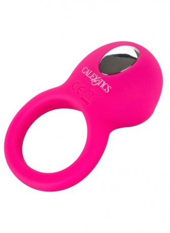 Перезарежаемое эрекционное кольцо Silicone Rechargeable Teasing Tongue Enhancer