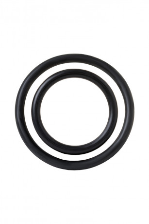 Страпон с двумя насадками UNI strap 8 Black