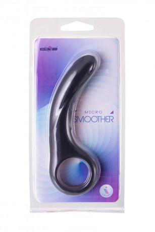 Анальный силиконовый стимулятор с гладкой поверхностью Micro SMOOTHER