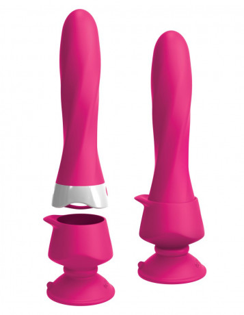 Вибратор с тремя сверхвысокими скоростями вибрации и семью режимами 3Some Wall Banger Deluxe