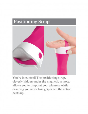 Вибратор с тремя сверхвысокими скоростями вибрации и семью режимами 3Some Wall Banger Deluxe