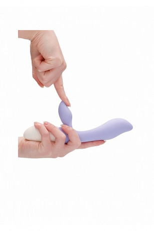 Вибратор кролик эргономичной формы с особым изгибом Sunset