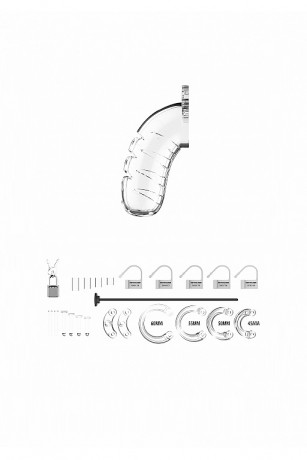Мужской пояс верности Cock Cage Model 17