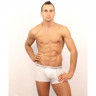 Мужские белые трусы боксеры