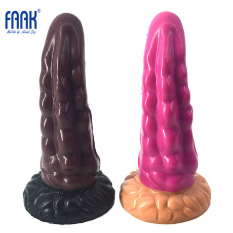 Большой секс стимулятор из силикона "Язык дракона"